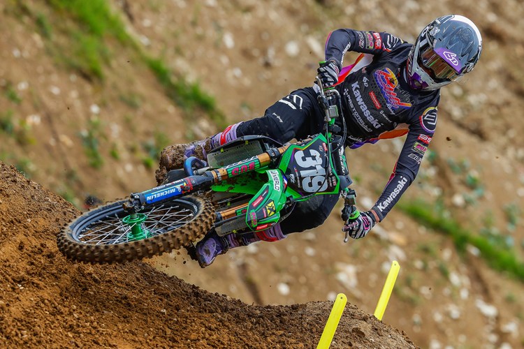Quentin Marc Prugnières on his way to a top ten finish.
